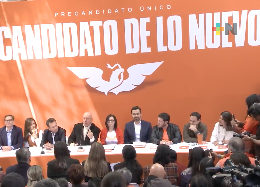 MC registra a Jorge Álvarez Máynez como precandidato único a la presidencia